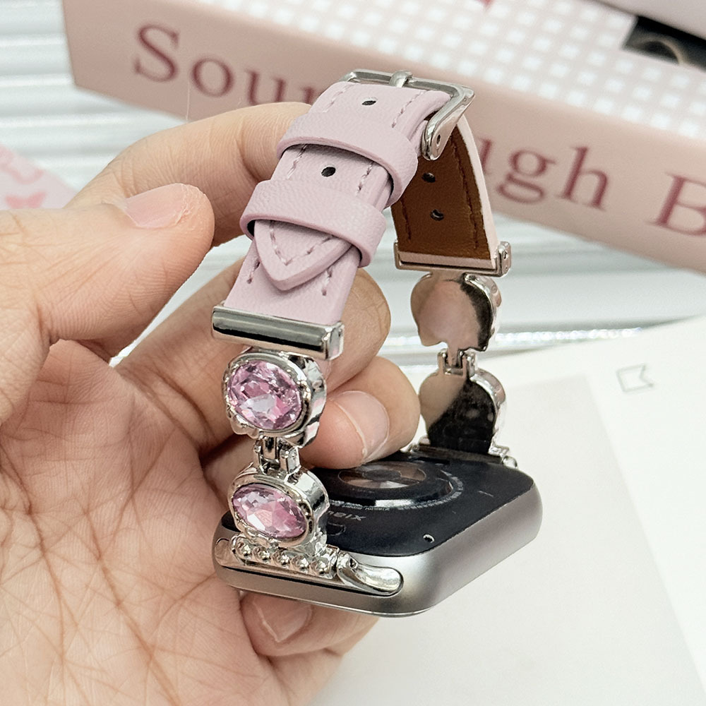 Suitable for Xiaomi Mi Band 10Pro Strap 8/9Pro Redmi 456 Cute Diamond Kt Cat Girl Wristband Watch Strap