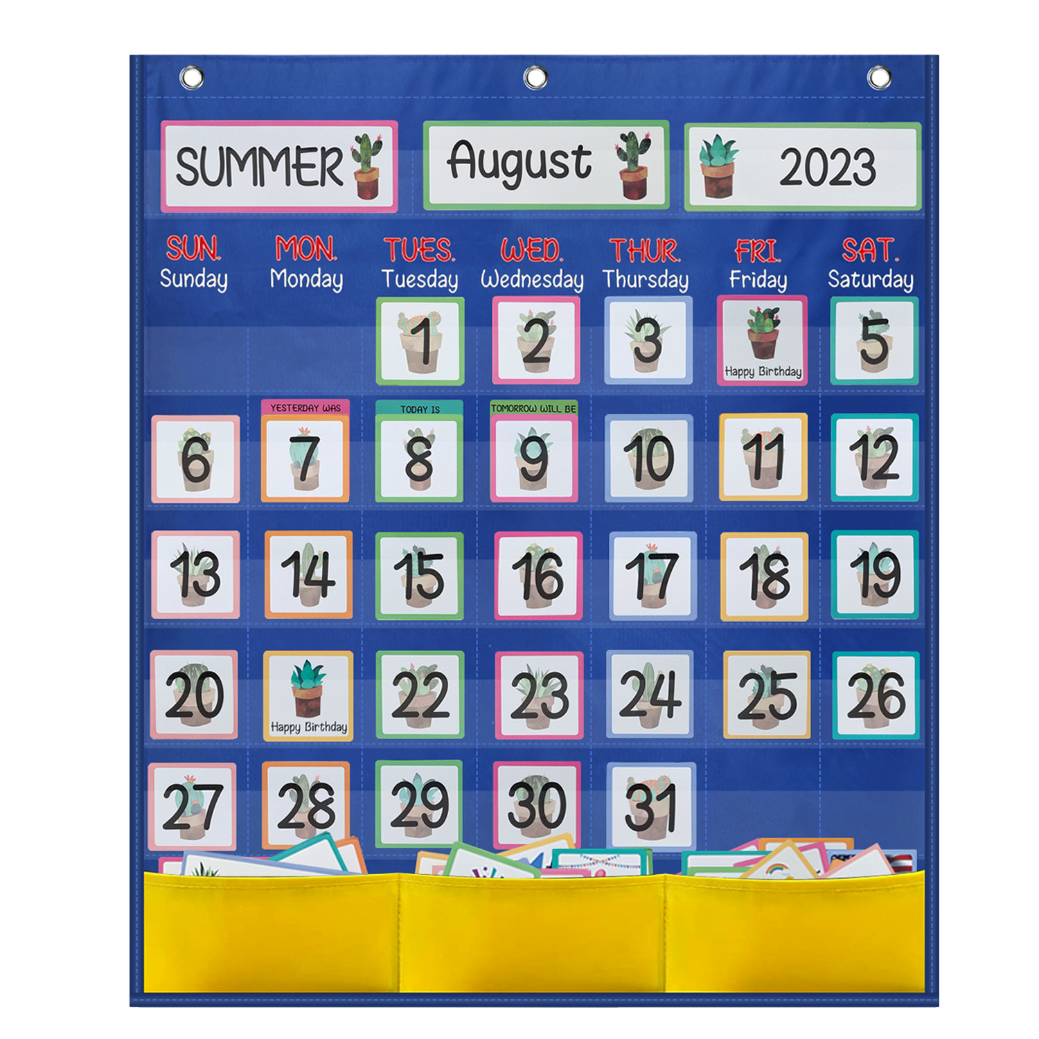 En stock suministro directo Amazon Supply aula decoración comprensión año mes temporada fecha vacaciones enseñanza calendario