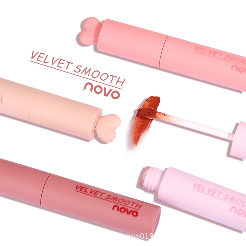 Oemodm Custom-Made Novo Air Mist Lip Mud Anti-Sweat Silk Smooth and Smooth Color Lip Glaze Oemodm Oemodm Custom-Made Novo Air Mist Lip Mud Anti-Sweat Silk Smooth and Smooth Color Lip Glaze Oemodm