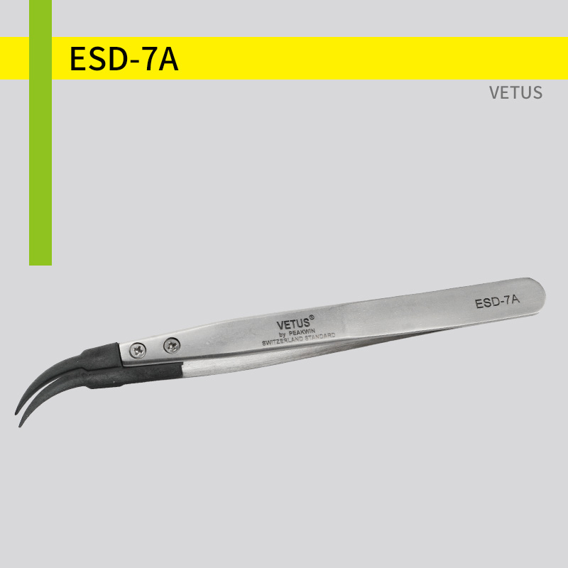 VETUS pinzas cabeza intercambiable ESD antiestático pinzas cabeza intercambiable pinzas antiestáticas pinzas cabeza de plástico electrónica de fábrica