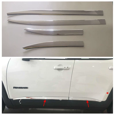 Şüşə kənarı xromları/moldingləri – Car Mirror Decoration - electroplating-door-side-strip4y