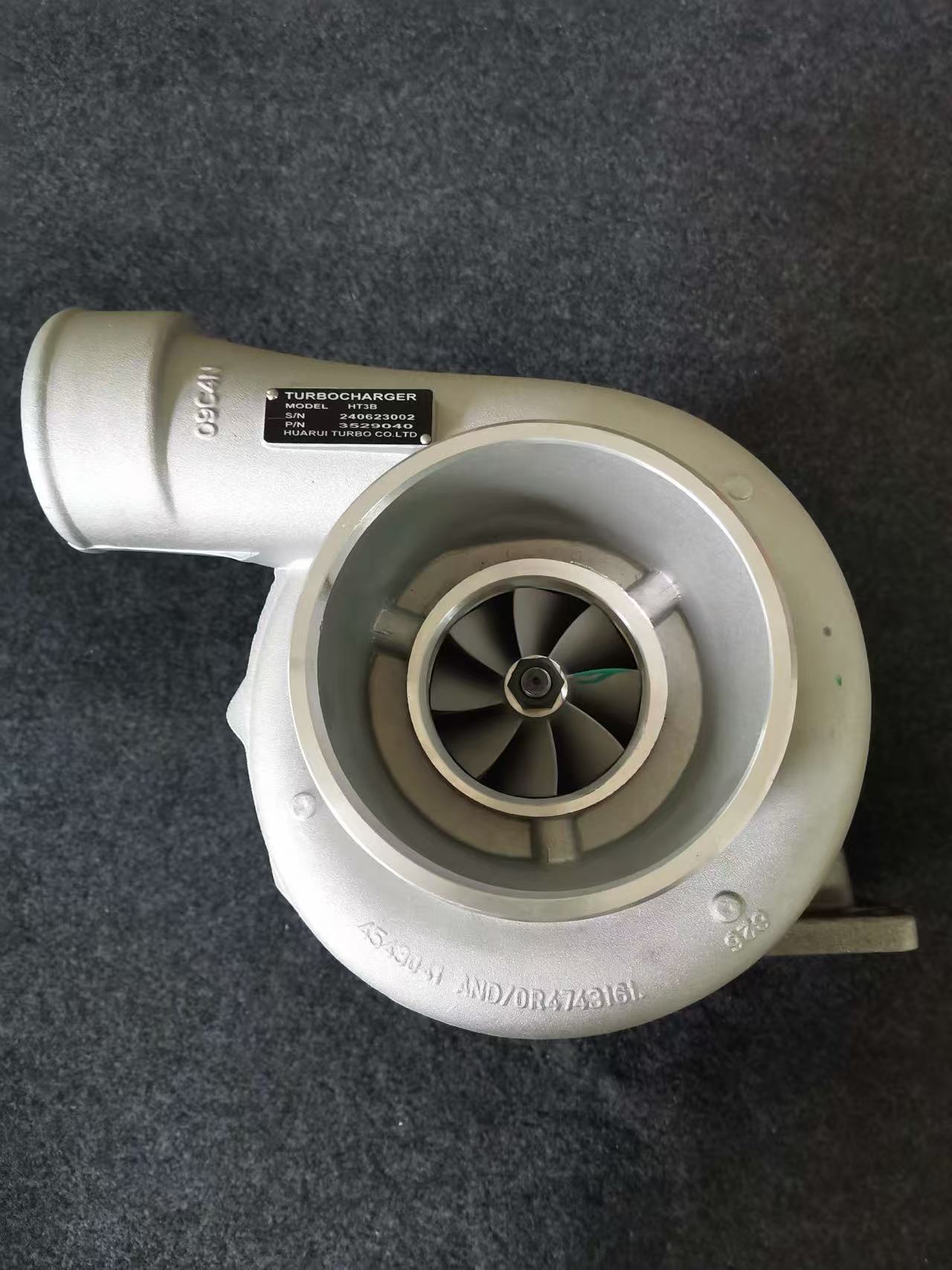 Chongqing Cummins Nt855 Generator Set 3529040 3529041 Ht38 Dual Flow Channel Turbocharger