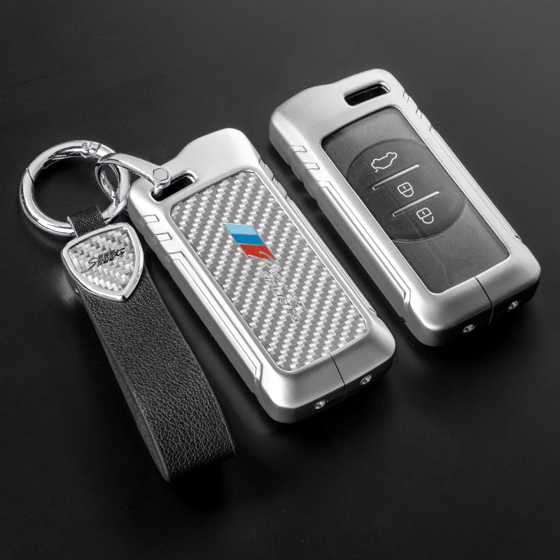 B 섹션 매트 실버-롱 벨트 버클