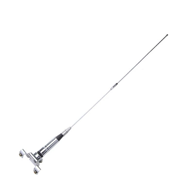 Car-Mounted Modified Flagpole Rear – vehicle antenna - model-b-60cm-silver-send-4-small-flags
