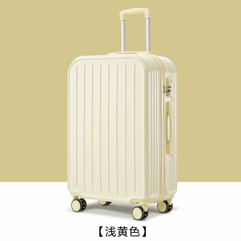 [Fábrica de selección estricta] maleta de 20 pulgadas de gran capacidad para hombres y mujeres nuevas maletas de tracción estudiantes silenciosos y duraderos