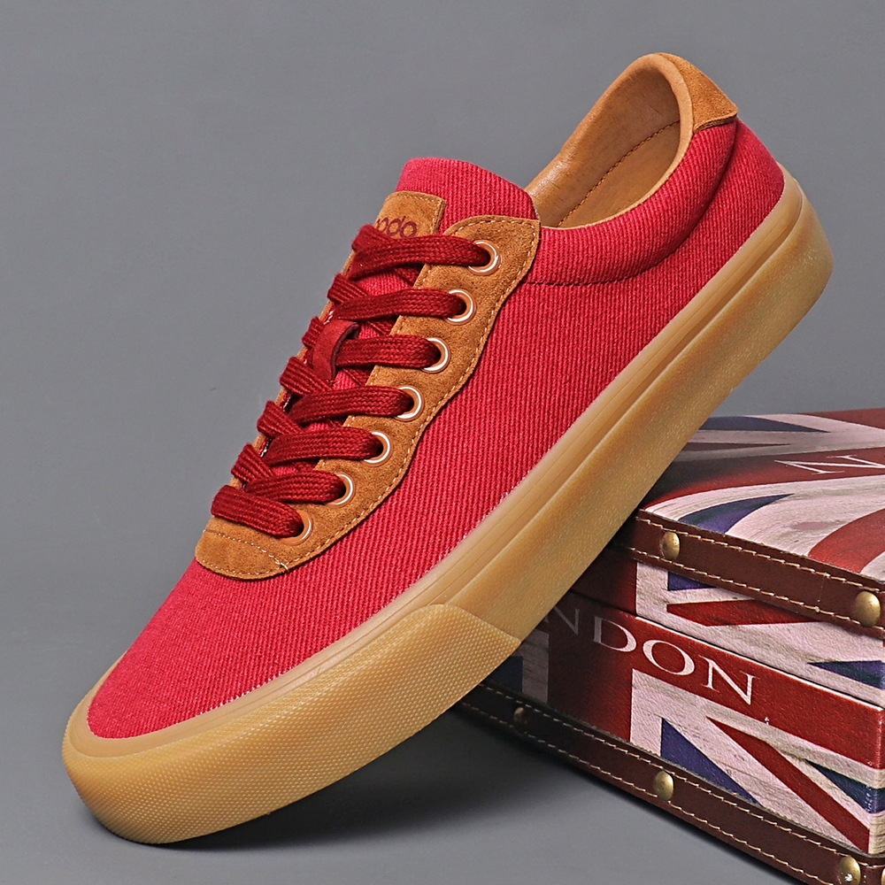 Autumn retro exclusive casual sneakers flat