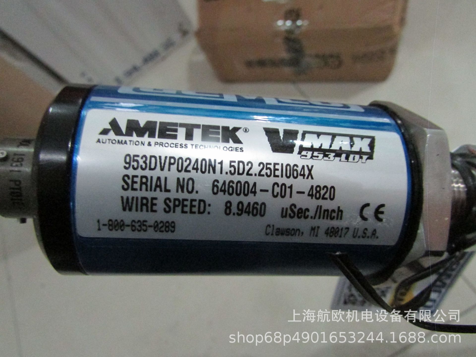 AMETEK传感器951VP-1992-24，DCTG0200BDC012，AX/5/SHT