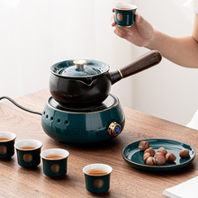 第二集金福侧把壶电陶炉多功能煮茶炉小型电热烧水煮茶器家用新款