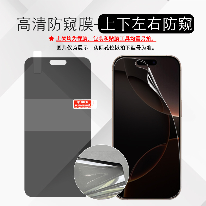360° high definition privacy film