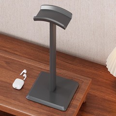 ヘッドフォンスタンドハンガーヘッドセットブラケット金属ヘッドセットラックインターネットカフェコンピュータゲームヘッドセット収納ラックデスクトップパス