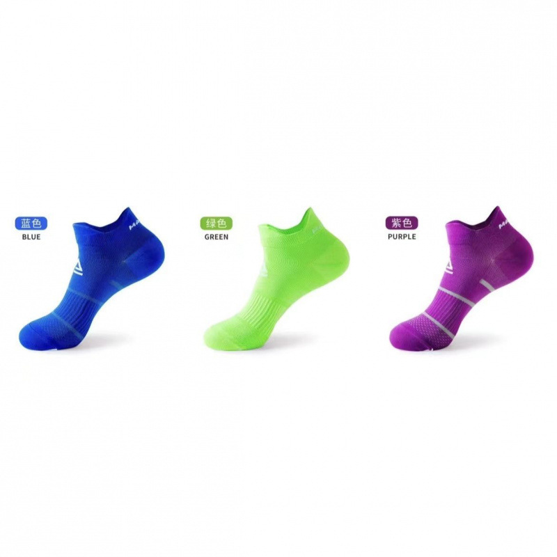 3 pairs [blue + green + purple]