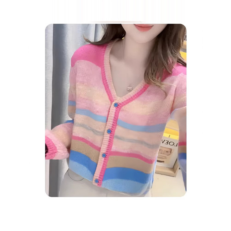 Summer rainbow cardigan