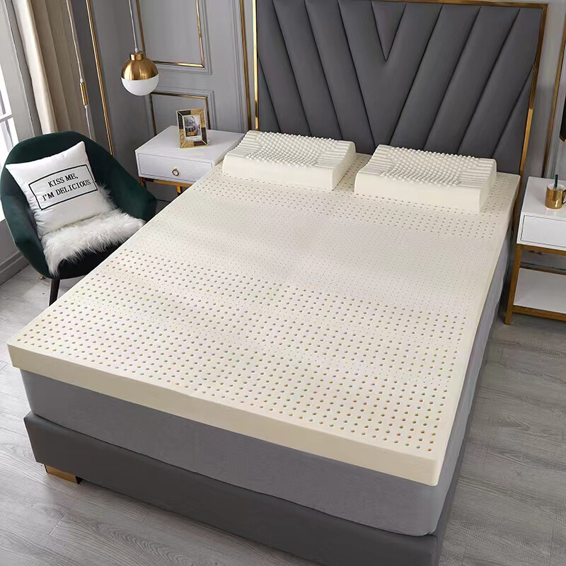Factory Supply Thailand Latex Mattress Single Double Simmons Breathable Soft Mat Tatami Mattress Wholesale