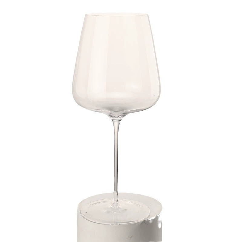 Ultra thin glass crystal wineglass