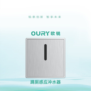 Guangdong Source Manufacturer Oharui Concealed Buried Wall Automatic Sensor Stool Sensor Squat Toilet Pit Sensor Flushing Valve