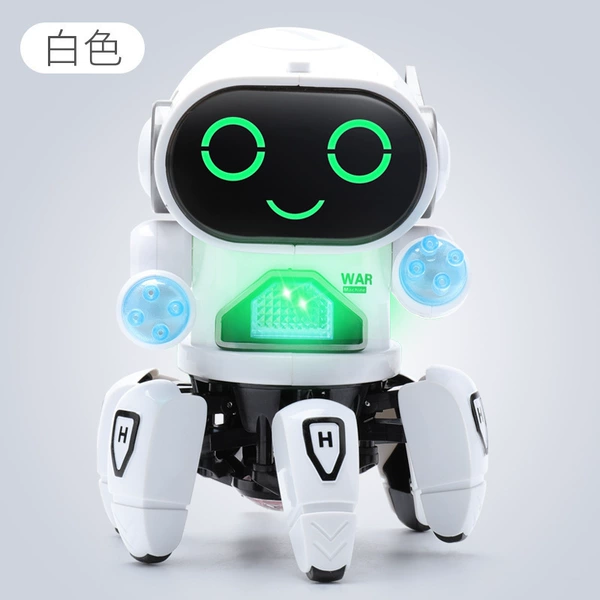 White robot, battery