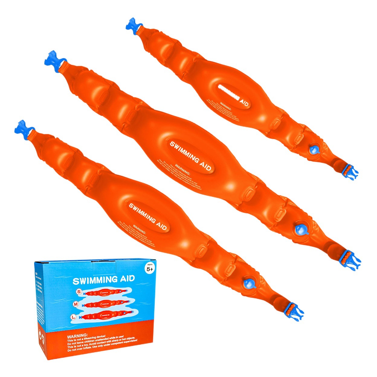 Pvc Inflatable Swimming Belt Auxiliary Buoyancy Life Belt Thickened 30 Silk Children's Toy with Cpc Ce Certification