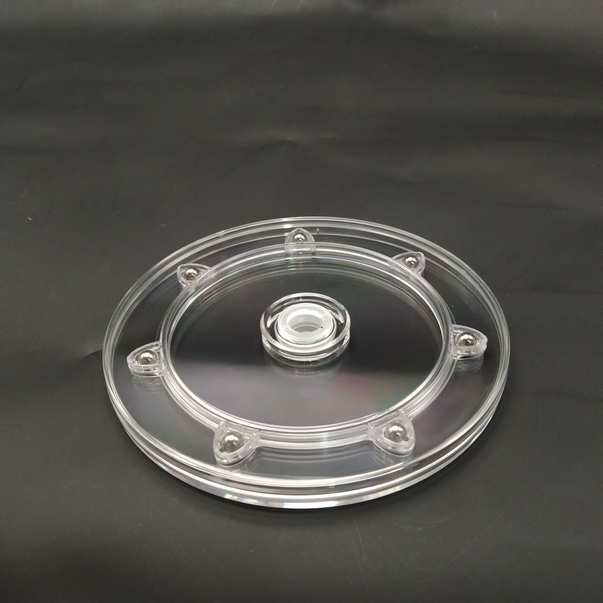 【现货】6寸亚克力PS塑料转盘直径150MM广州现货发货c0106