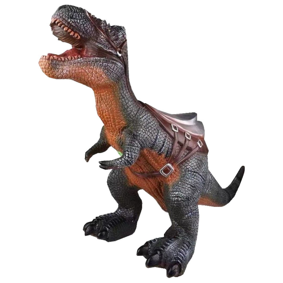 Modelo de dinosaurio de goma suave de gran tamaño para niños y niños, falciformes, brachiosaurios, triceratosaurios, juguetes de montaje