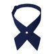 Japanese and Korean cross bow tie male and female professional jk collar flower campus host uniform spot wholesale