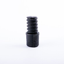 拖把杆配件美式意式螺纹头塑料螺纹头拖把配件锁环护套厂家批发