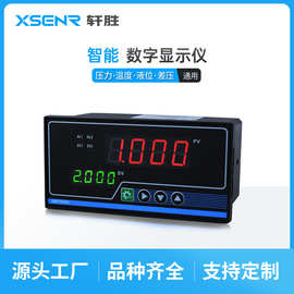 XMT5000智能数字远传显示仪 4-20mA PID数显压力控制器 调节仪