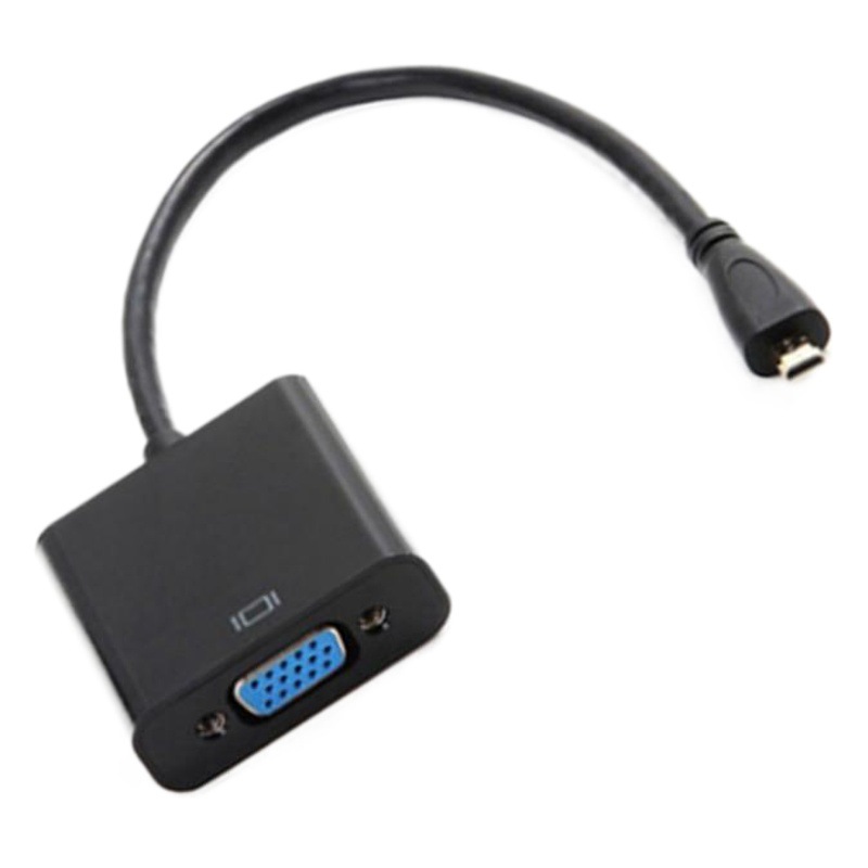 HDMI a VGA mini cable adaptador HDMI micro HDMI cable adaptador HD a VGA monitor