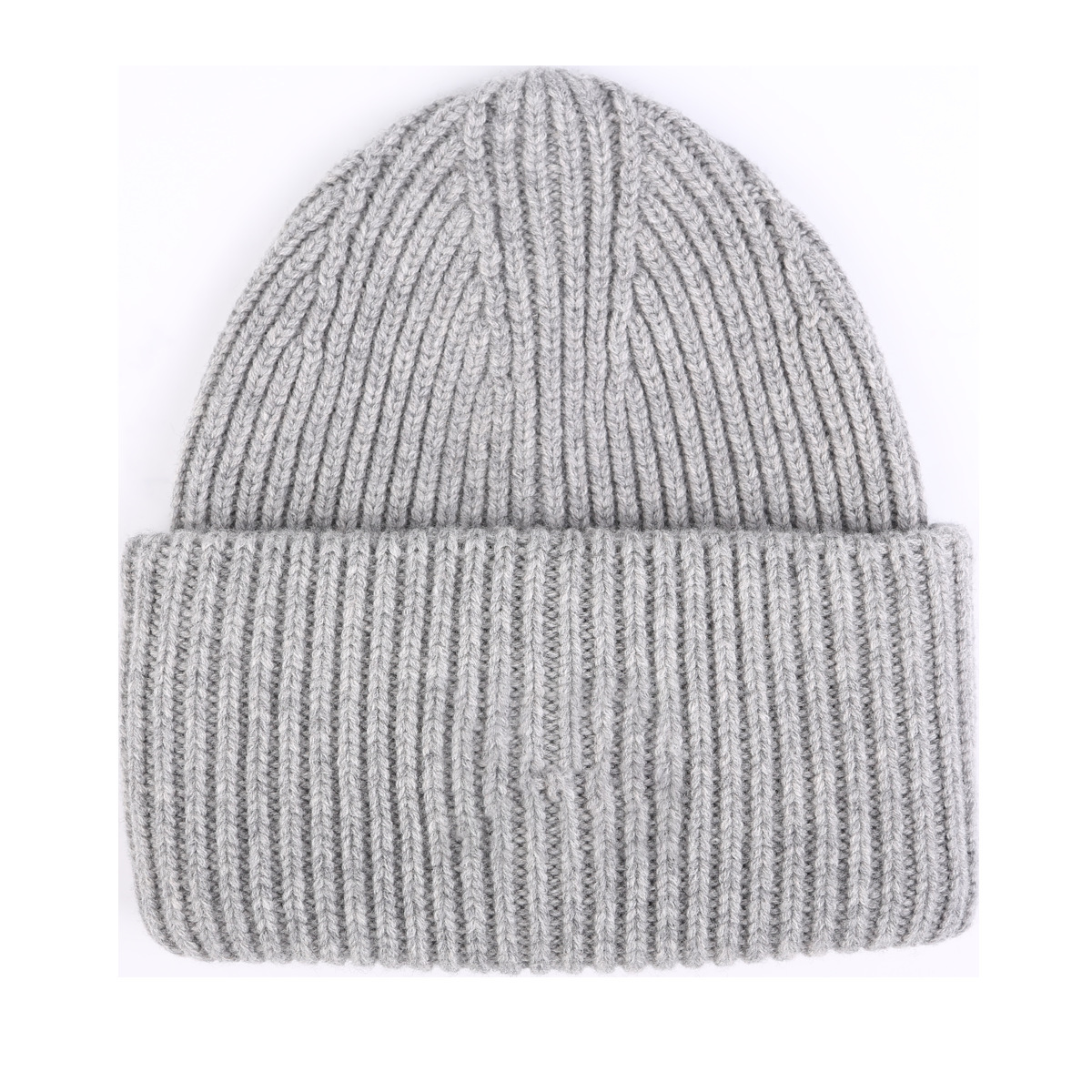 【スポット】新商品100% メリノウール保温ニット帽秋冬人気オーダーメードLogoフリップコールドキャップ