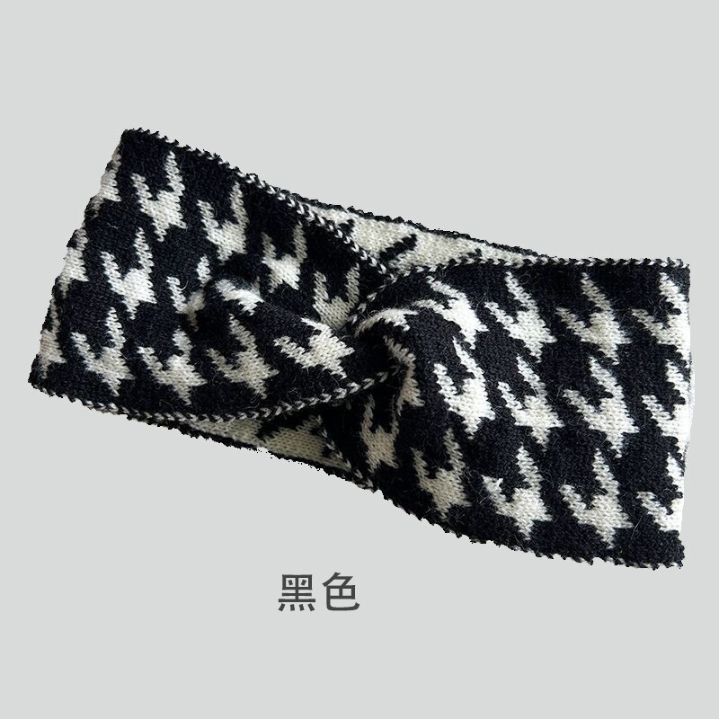 冬季加绒毛线帽加厚保暖东北针织帽女大头围护耳毛球帽子白色球帽|undefined