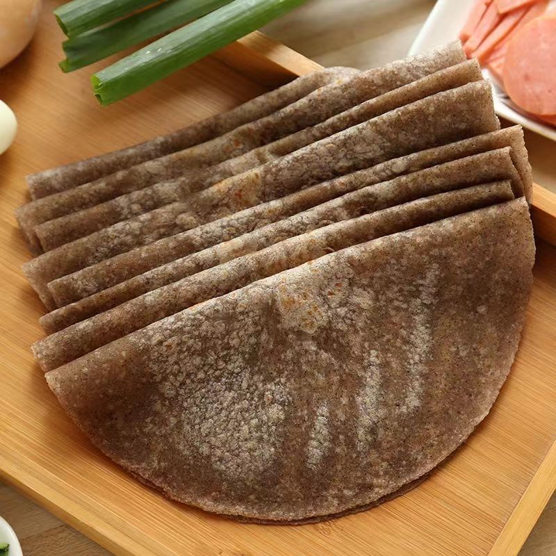 全粒粉そばブリトー、低脂肪全粒粉ライ麦パイ生地、サッカリンフリーのすぐに食べられる河南名物朝食代替パンケーキ|undefined