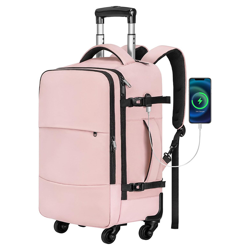Cross-Border Multifunctional Air Checked Luggage Wheel Bag Large Capacity Universal Wheel Travel Trolley Bag Shoulder Computer Bag