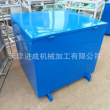 金属周转箱钢料箱铁皮箱重型周转铁箱物流周转箱堆垛铁箱废料箱