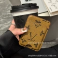 Card Holder - Yellow Floral