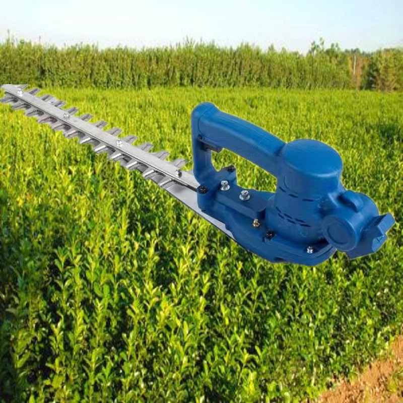 新款铝合金底座充电式电动绿篱修剪机防水弧形绿化树木修剪绿篱机