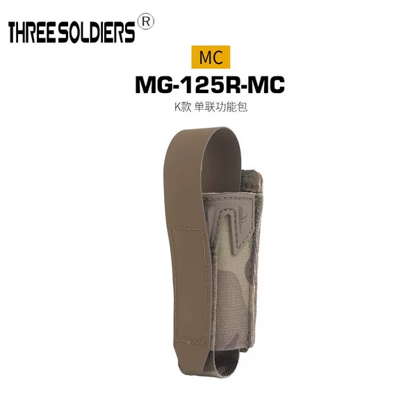 Tactical K-Style 9Mm&45Acp Single Magazine Storage Bag Outdoor Multi-Purpose Tool Flashlight Waist Bag Miscellaneous Bag