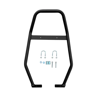 Motorcycle bumper Bumper Folding Backrest Rear Armrest - black-rear-armrest