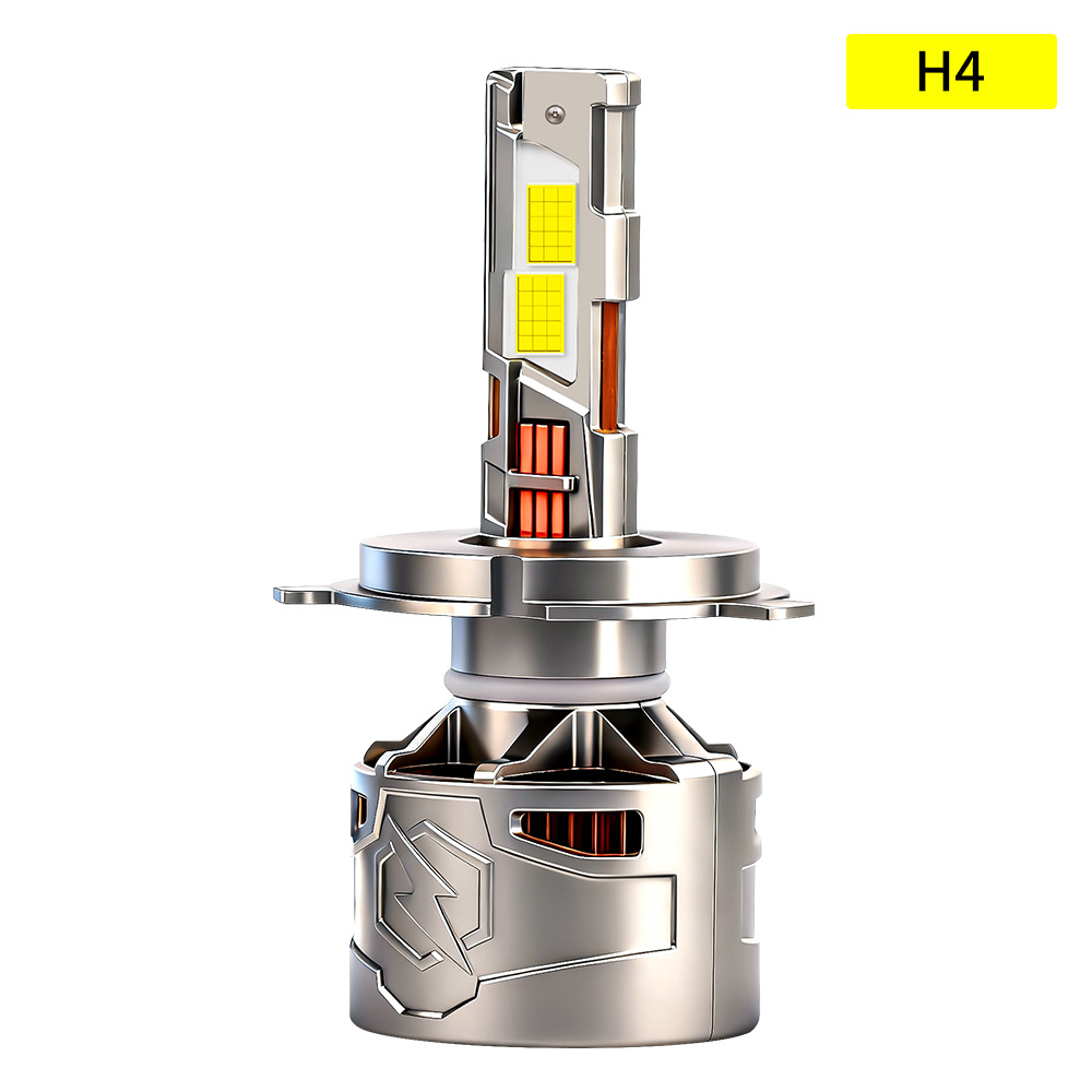 Shangxian nuevo automóvil led faro H7 tres tubos de cobre de alto brillo bombillas de automóvil cerca y lejos del faro del automóvil image 7