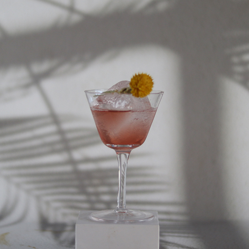 Kimura Exakou mezcla de cóctel japonés bar alto caballo tinny taza de cristal sin plomo bebida corta