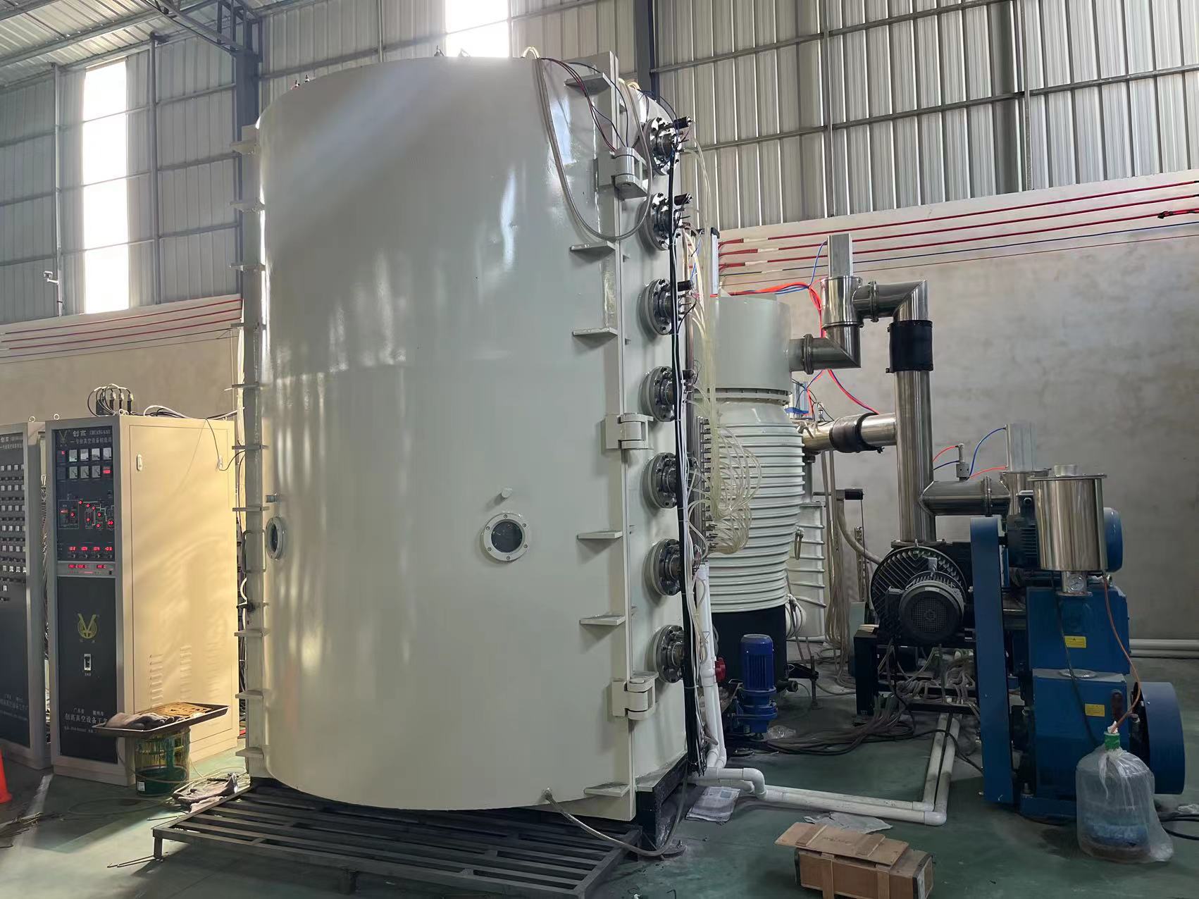 【质量保证】创高真空镀膜设备 PVD不锈钢餐具离子镀膜机厂家供应