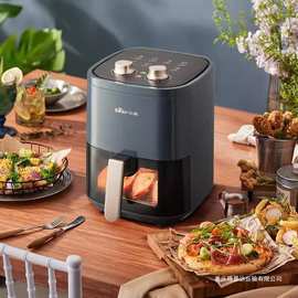 小熊空气炸锅QZG-E12Z6电炸锅多功能炸薯条机煎炸鸡锅新款4.5L