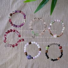 新中式手作串珠陶瓷手链国风潮流创意蝴蝶民族风文艺地摊手串饰品