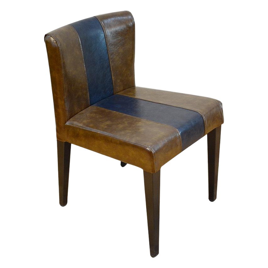 Mesa y silla de negociación silla retro restaurante occidental comedor hierro suave bolsa respaldo silla simple ocio leche té mesa y silla