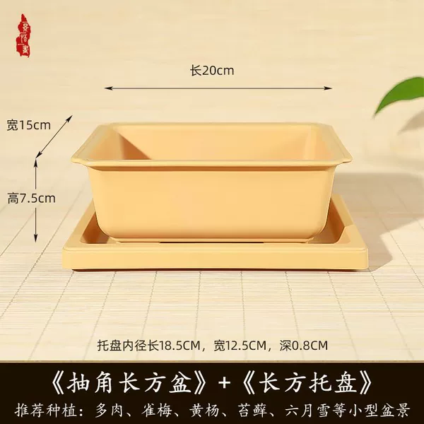 Rectangular, 20cm, 15cm, 7.5cm