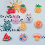 透明果冻西瓜香蕉橘子橙子草莓苹果蘑菇小兔子树脂饰品配件贴片