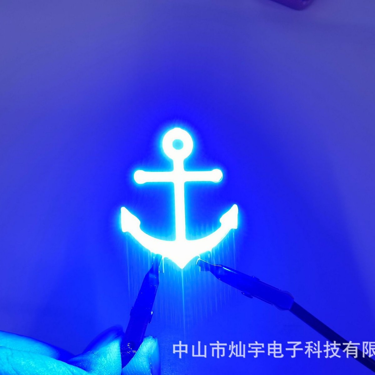 LED filamento de la forma 3V baja presión modelado patrón de dibujos animados atmósfera lámpara película Edison carta lámpara de filamento en stock