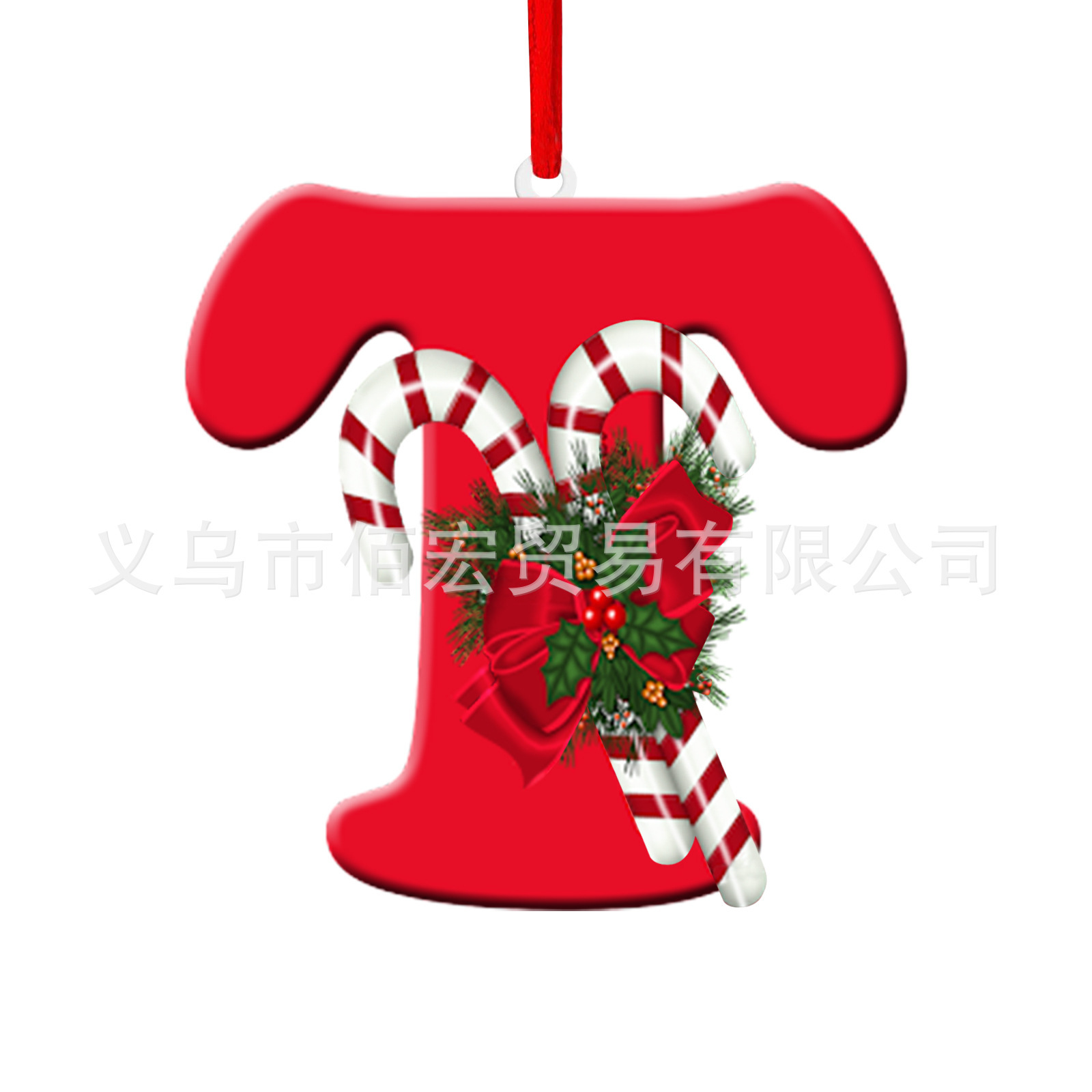Nuevo alfabeto inglés creativo transfronterizo acrílico plano árbol de Navidad decorativo regalo de decoración de fiesta image 25