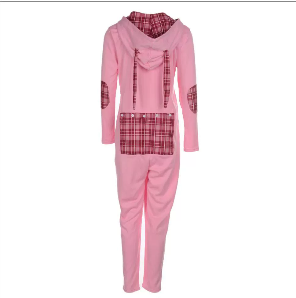 Трансграничные новые мужские внешнеторговые комбинезоны дома сексуальный секс кролик уши соединенные бархатные брюки мужская одежда