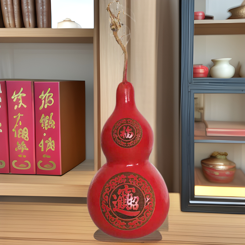 批发大小葫芦挂件摆件文玩手捻把玩小葫芦饰品家居红葫芦商务礼品