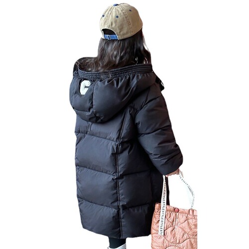 Girls' Down Jacket  Winter New Children's Thickened Jacket Children's Clothing Top Warm 90 White Duck Down Jacket