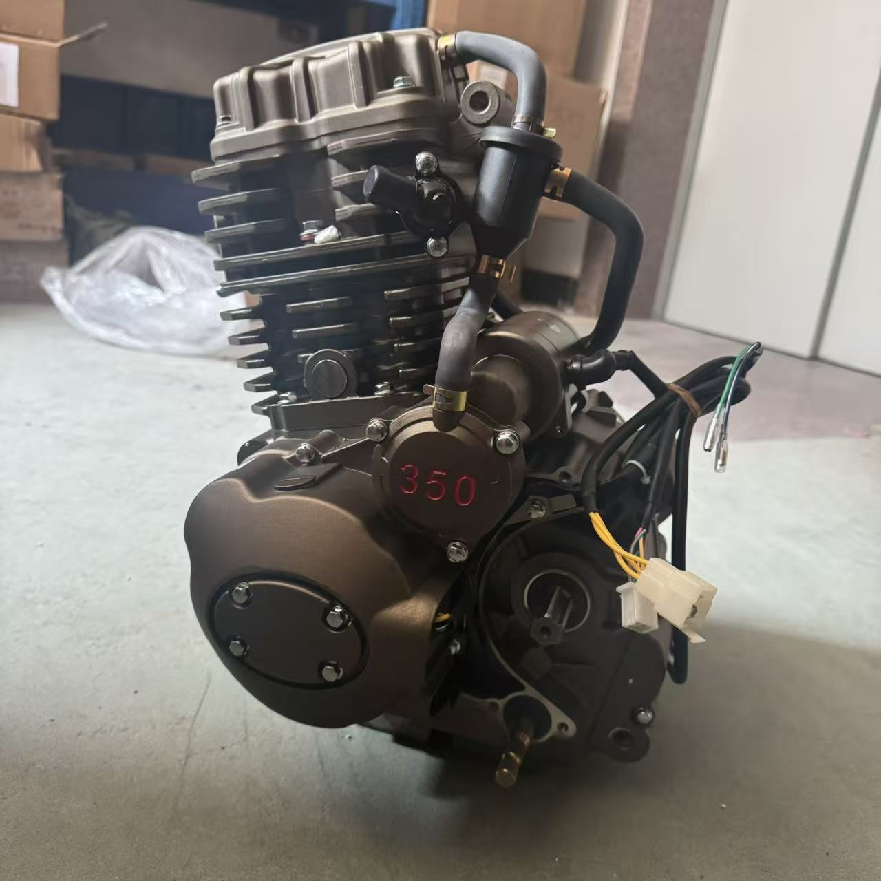 Suitable for Tricycles with Water-Cooled 350Cc Black Brand New Engine Atv Four-Wheel Drive